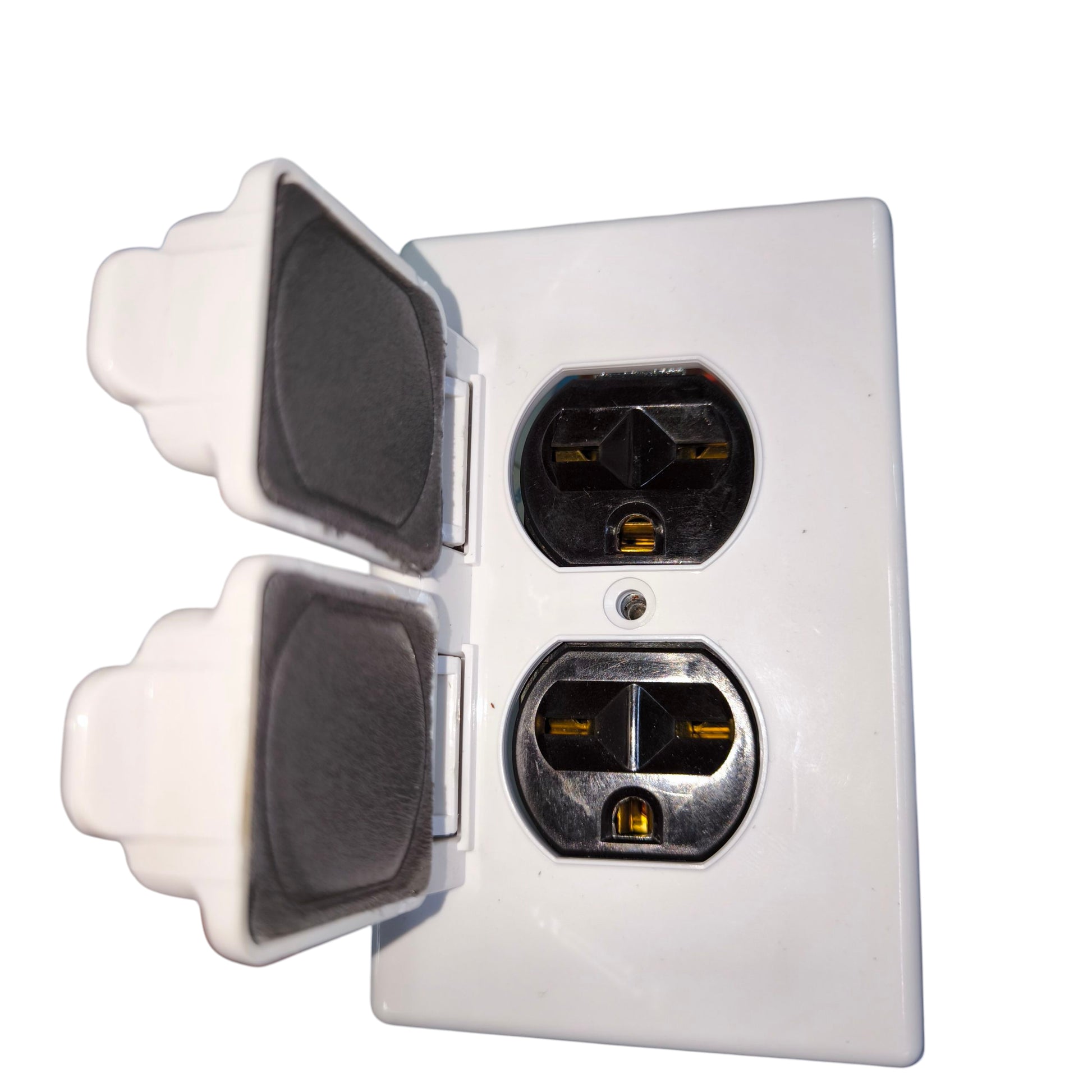 Eagle 2 Gang Weatherproof Tandem Outlet 15A 250V CAT1962 826B