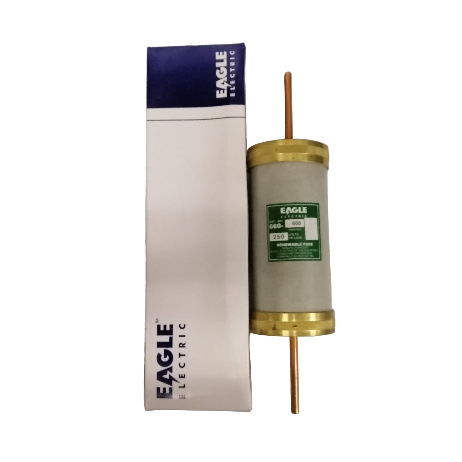 Eagle 600A 250V Renewable Fuse 660-600A Slo-lag Renewable Fuse