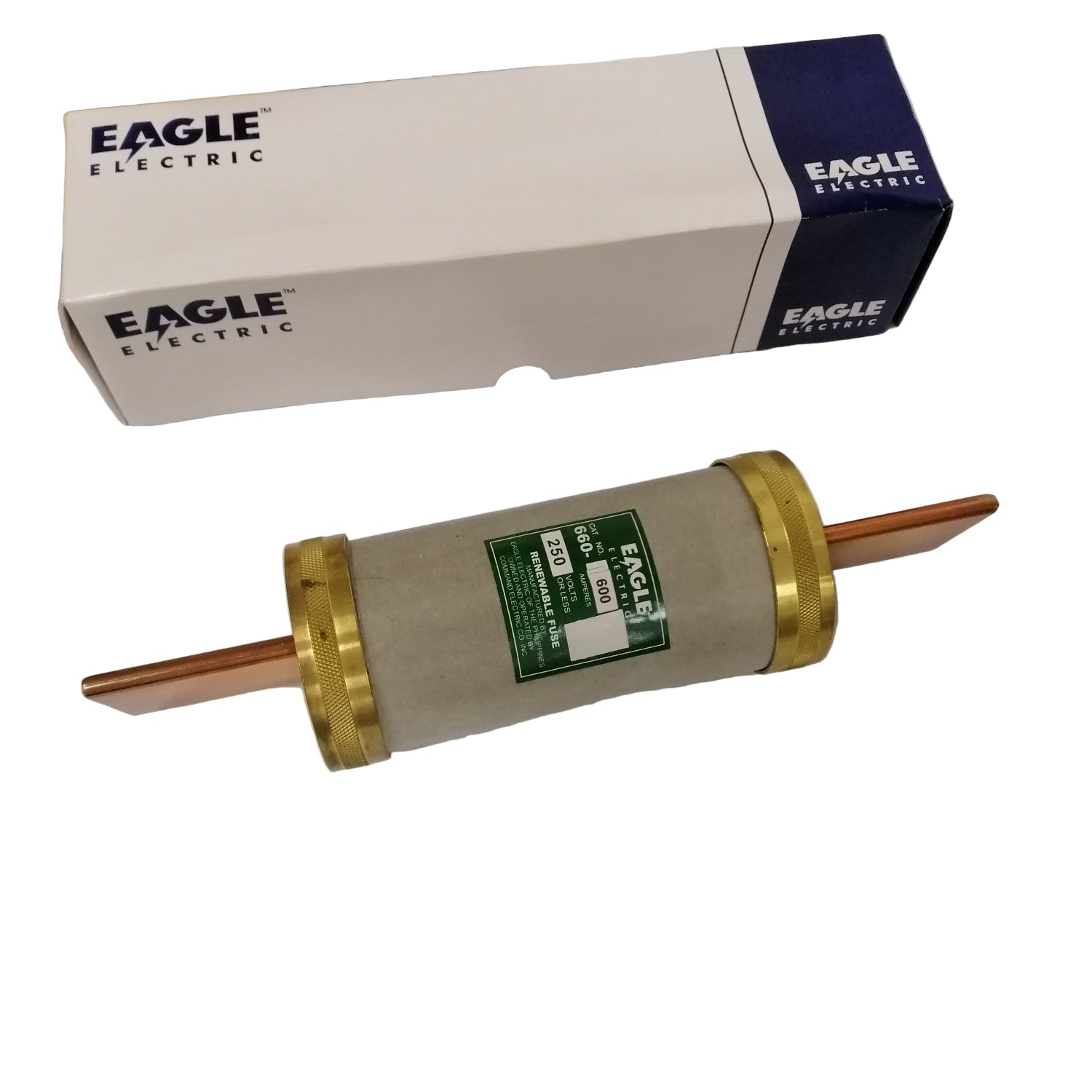 Eagle 600A 250V Renewable Fuse 660-600A Slo-lag Renewable Fuse I