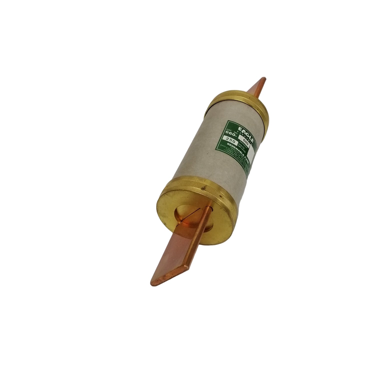 Eagle 600A 250V Renewable Fuse 660-600A Slo-lag Renewable Fuse IV