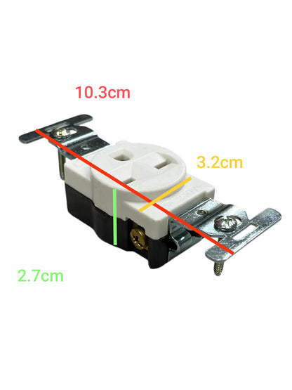 Eagle Tandem Outlet with Ground 15A 250V