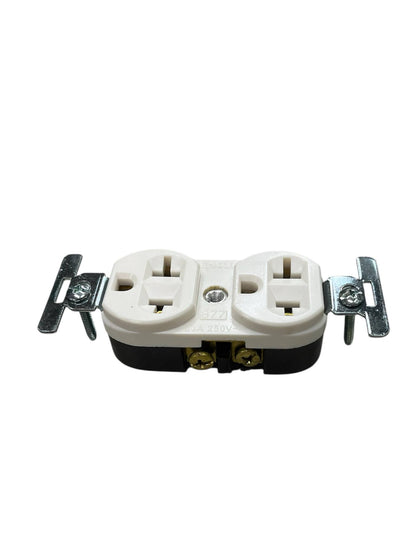 Eagle Tandem Outlet with Ground 20A 250V CAT 877-IC