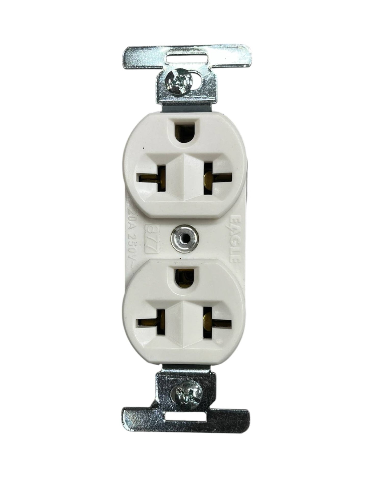 Eagle Tandem Outlet with Ground 20A 250V CAT 877-IC