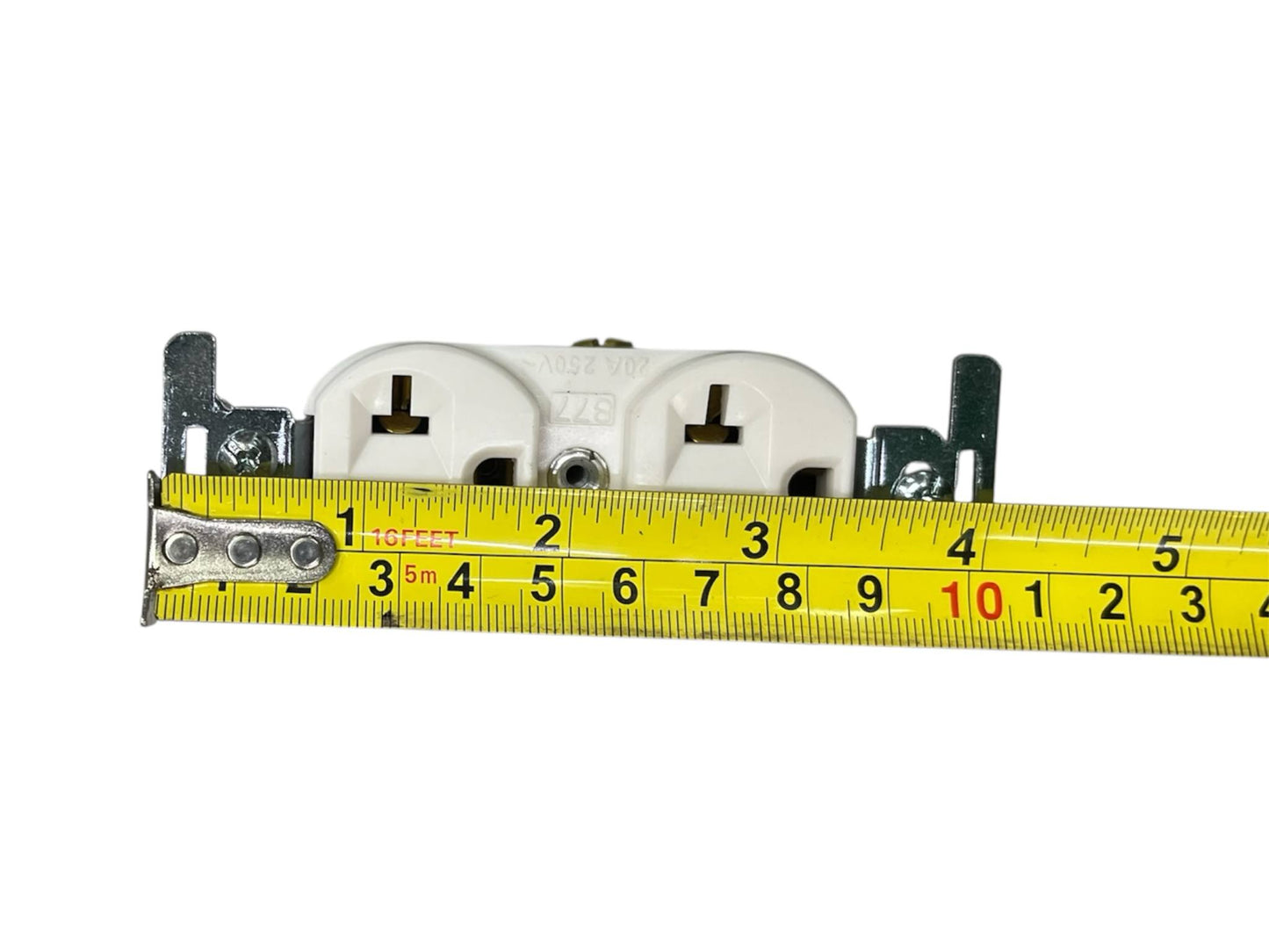 Eagle Tandem Outlet with Ground 20A 250V CAT 877-IC