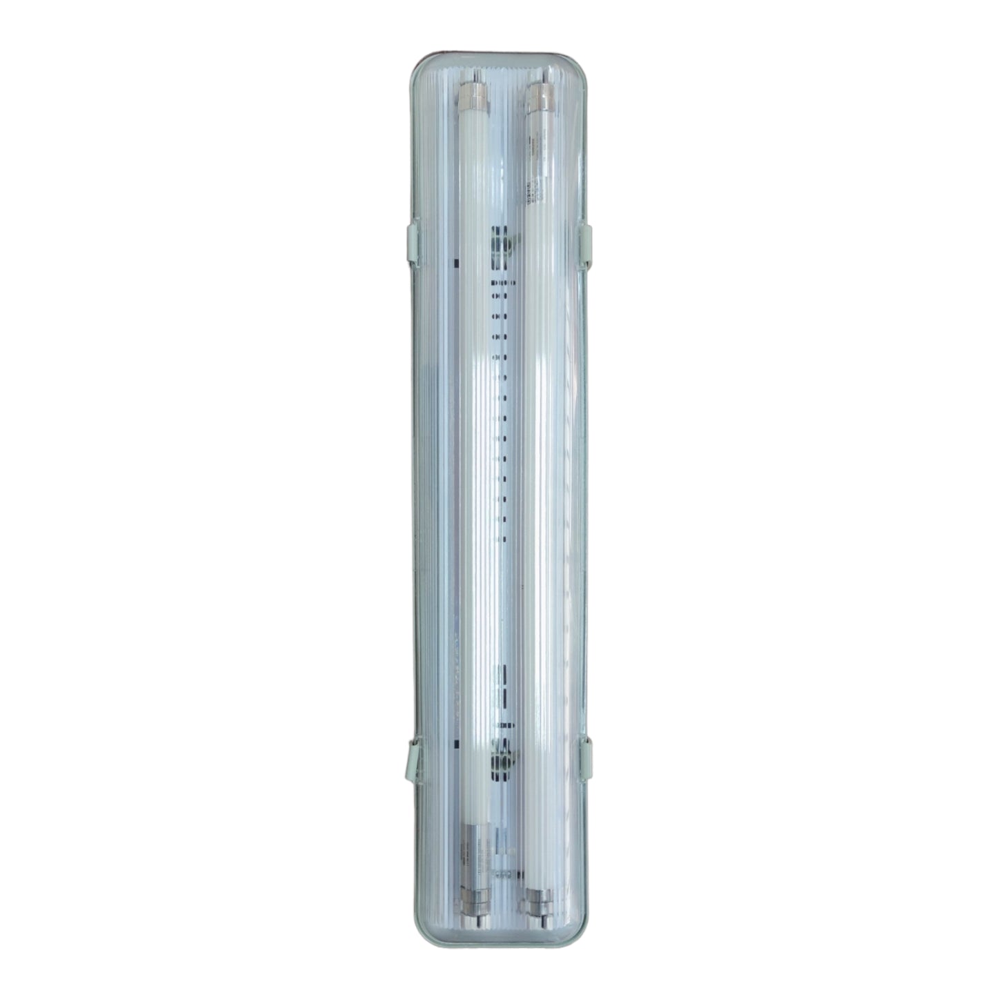 Ecolum 2x9W LED Daylight 6500K 220V with Opple 600mm Weatherproof Fixture Single Ended LED Fluorescent Tube RWP260+CFS01T8DL09X2