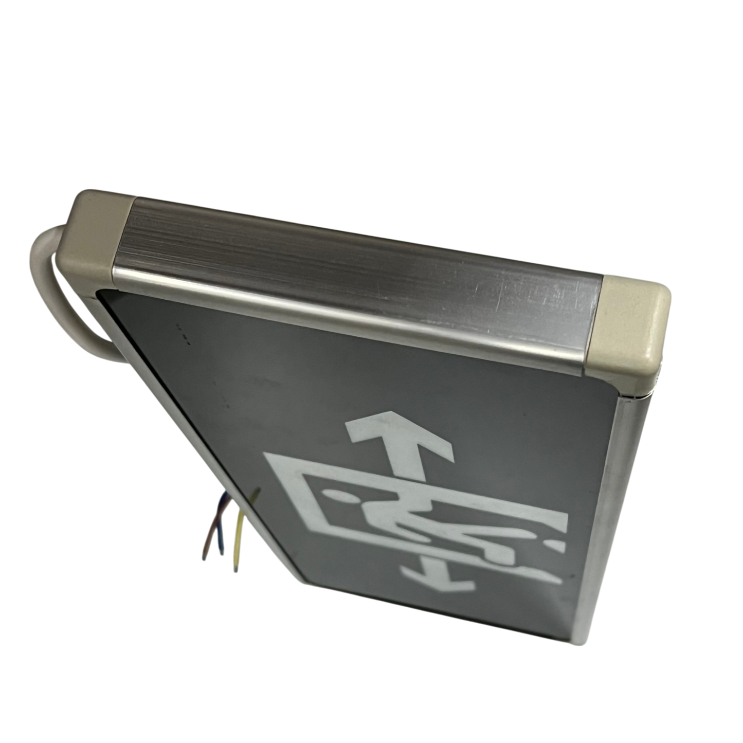 Exit Sign Left or Right Double Face Glass , Exit Running Man 220V 3W LED Green IP30 CA-BLZD-2LR0EI DF(A)