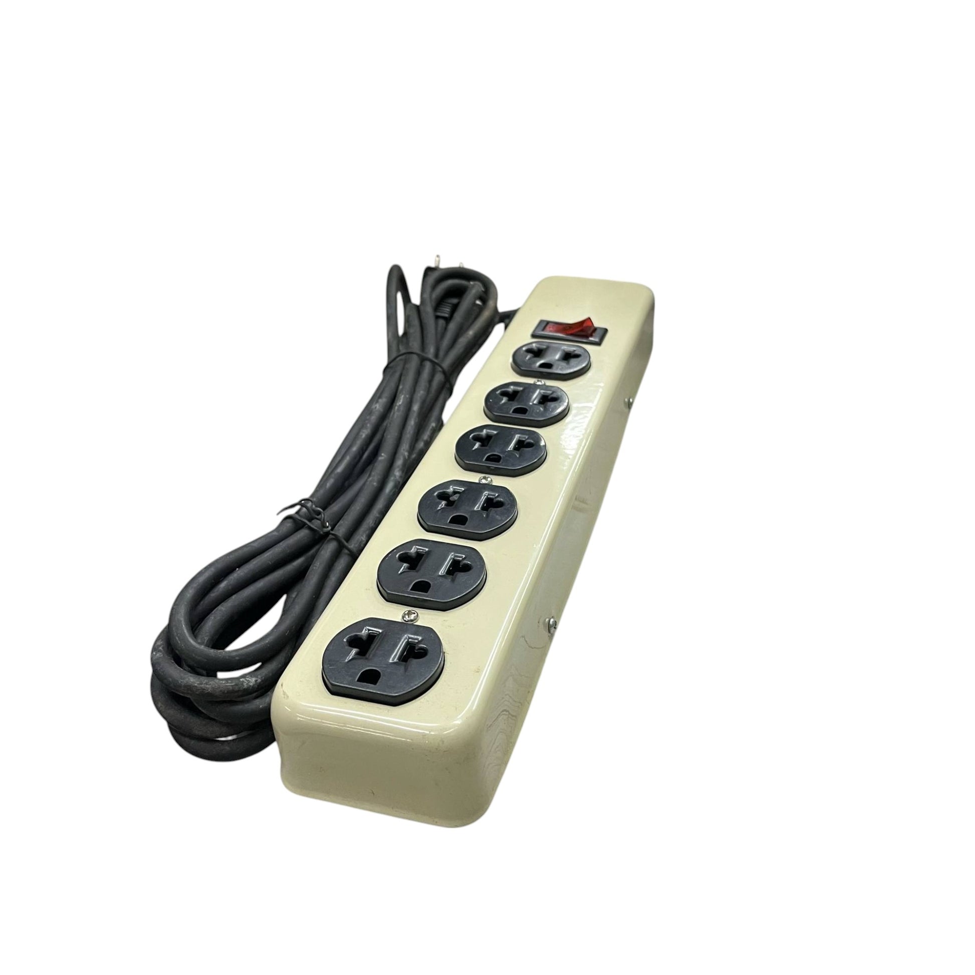 Filtro 6 Gang Universal Outlet with Switch 10A 220V