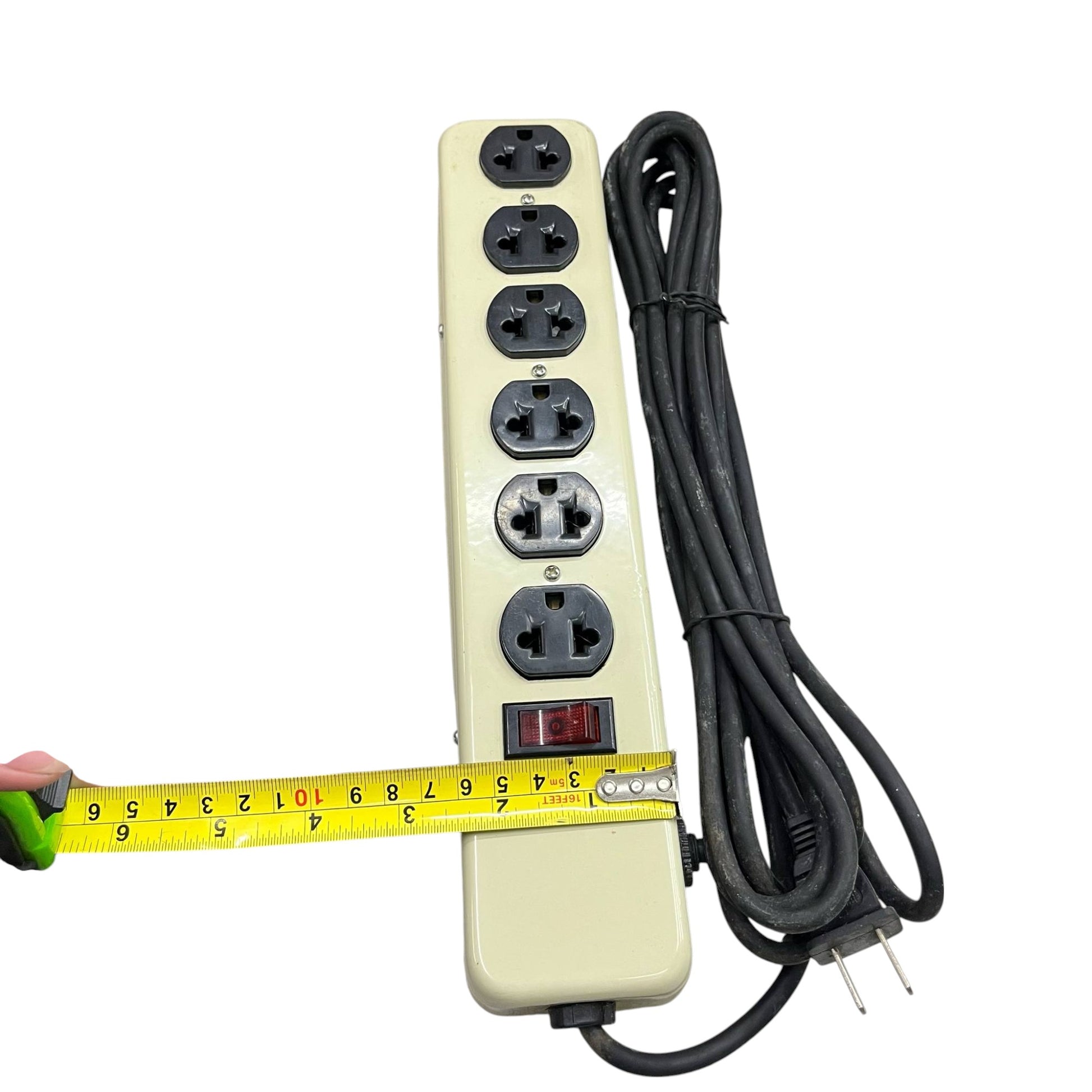 Filtro 6 Gang Universal Outlet with Switch 10A 220V