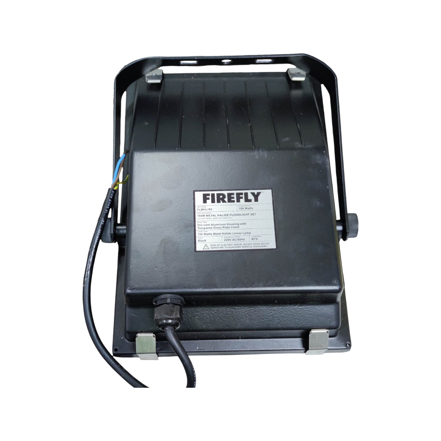 Firefly 150W 220V Linear Metal Halide R7S Flood Light Outdoor Fixture Only FLMHL150