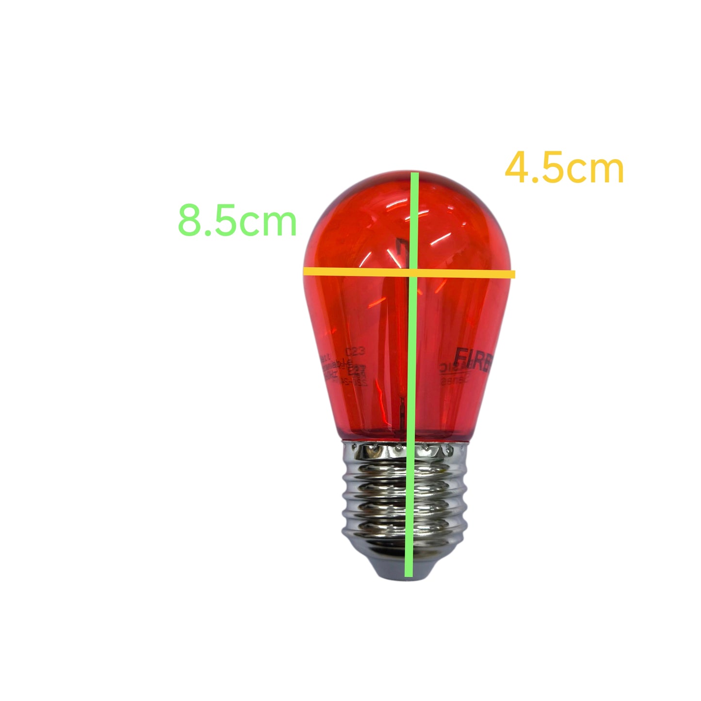Firefly 1W LED Filament Bulb E27 220V EBST80 Available In Blue, Red, Green, Yellow and Warm White