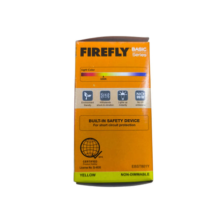Firefly 1W LED Filament Bulb E27 220V EBST80 Available In Blue, Red, Green, Yellow and Warm White