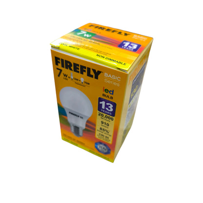 Firefly 7W LED Bulb E27 220V 4000K Cool White EBI107CW