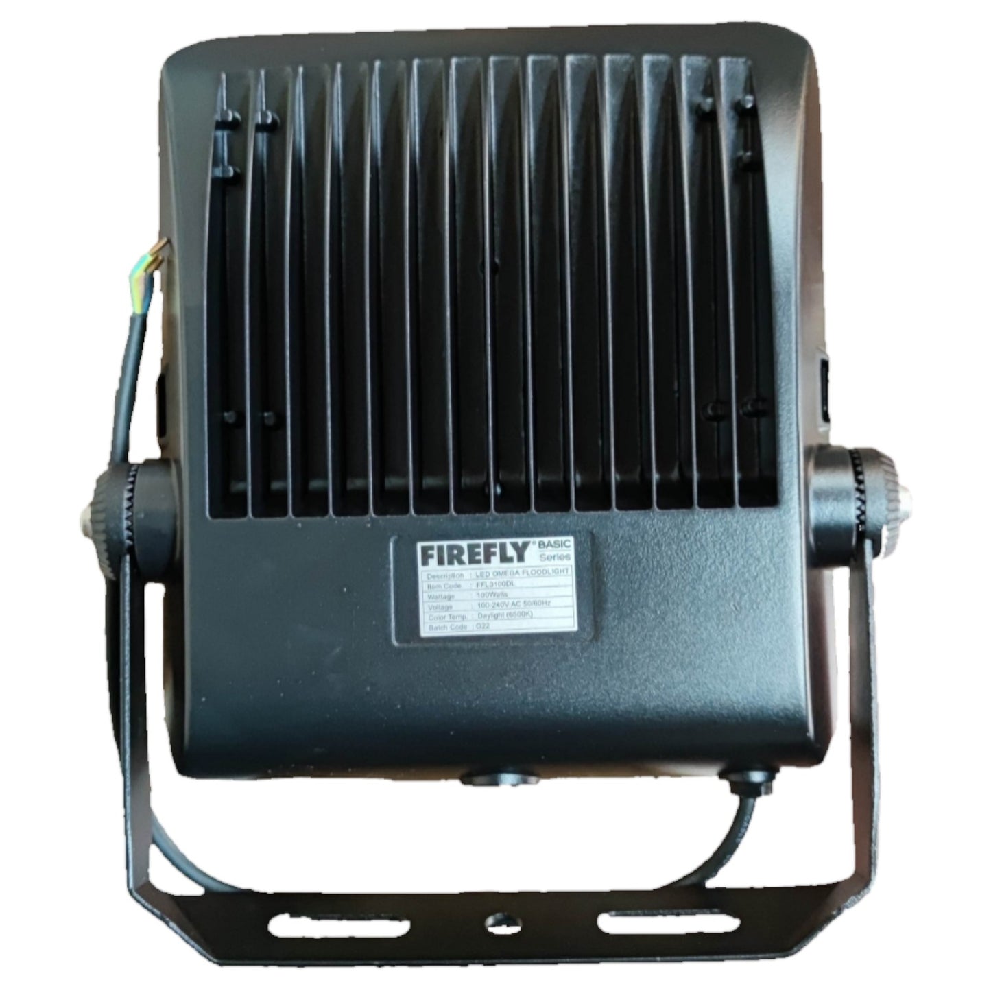 Firefly 100W LED Floodlight 220V Daylight 6500K FFL3100DL Omega Series