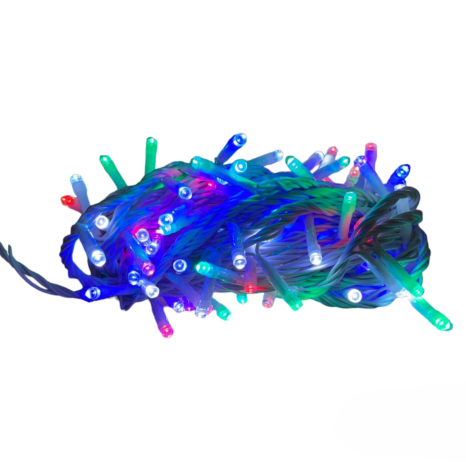 Firefly 100 LED Bulb Christmas Light Multi Color 7 Meters 7W  220V Indoor Max of 20 Connection White Wire 8 Effects FXL13100CL Electx Electrical Supply 10