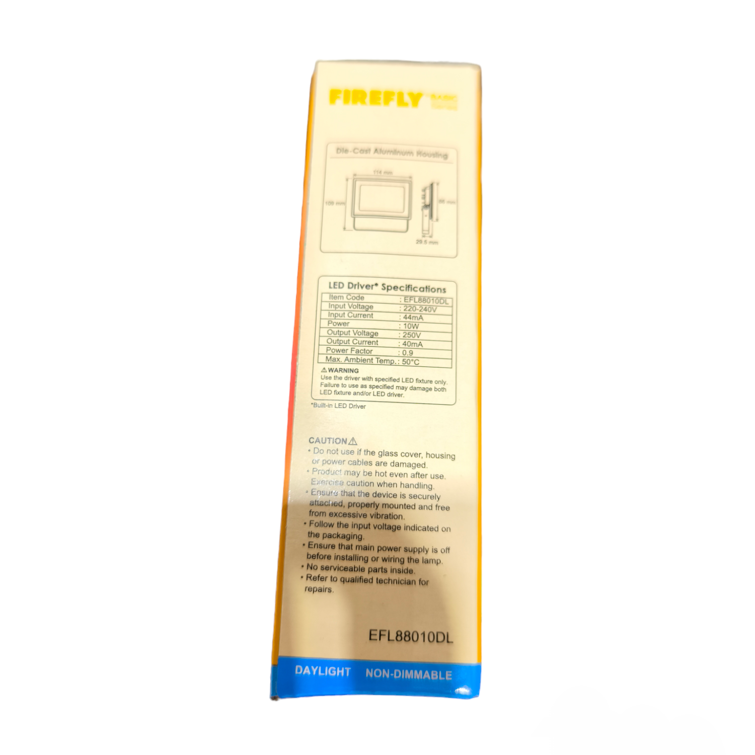 Firefly product packaging on a white background