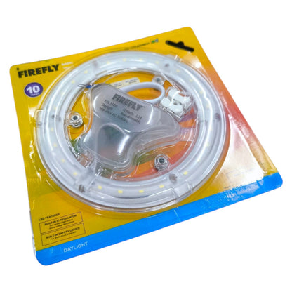 Firefly LED light bulb packaging on a white background