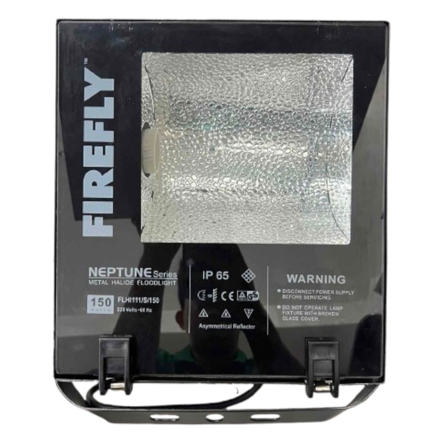 Firefly 150W Metal Halide Flood Light Fixture Only 220V Outdoor FLHI111/S/150