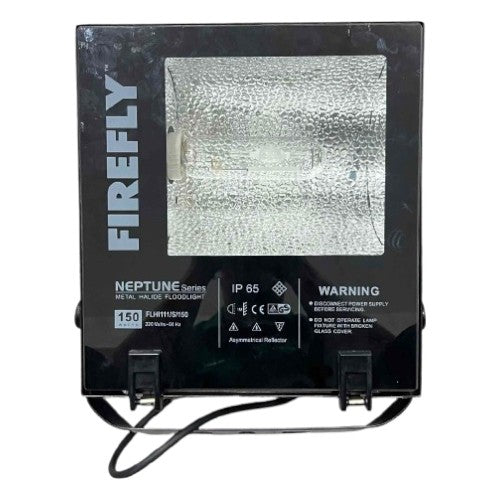Firefly 150W Metal Halide Flood Light Fixture 220V with Lamp FLHI111/S/150/FHIMH150DL/T