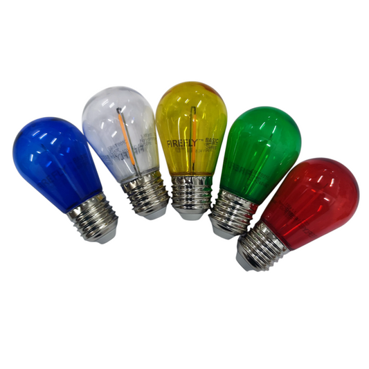 Firefly 1W LED Filament Bulb E27 220V EBST80 Available In Blue, Red, Green, Yellow and Warm White