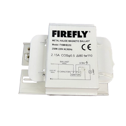 Firefly 250W Metal Halide Magnetic Ballast 220V FHIMHB250
