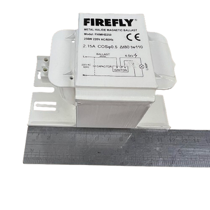 Firefly 250W Metal Halide Magnetic Ballast 220V FHIMHB250