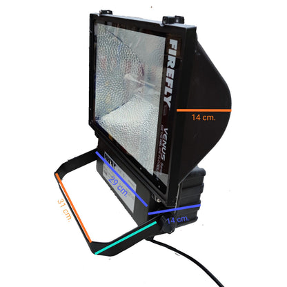 Firefly 250W Metal Halide Flood Light with Lamp 220V FLHI121/S/250/ FHIMH250DL/T Electx Electrical Supply