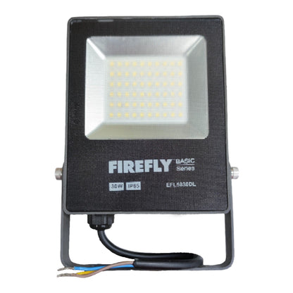 Firefly flood light on a white background