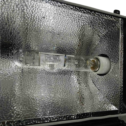 Firefly 400W Metal Halide Flood Light Fixture Set with 400W Tubular Metal Halide Bulb Venus Series