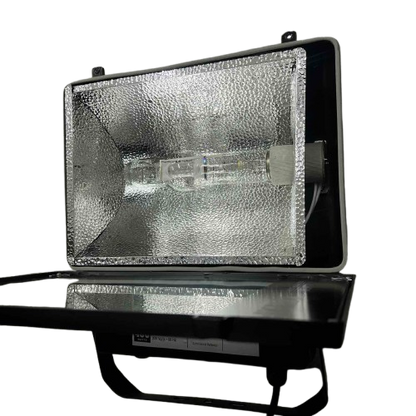 Firefly 400W Metal Halide Flood Light Fixture Set with 400W Tubular Metal Halide Bulb Venus Series