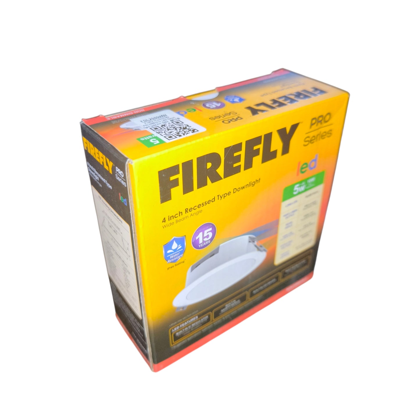 Firefly 5W LED Downlight Pro Series IP44 Rating 220VAC Warm White 3000K FDL2505WW Electx Electrical SUpply