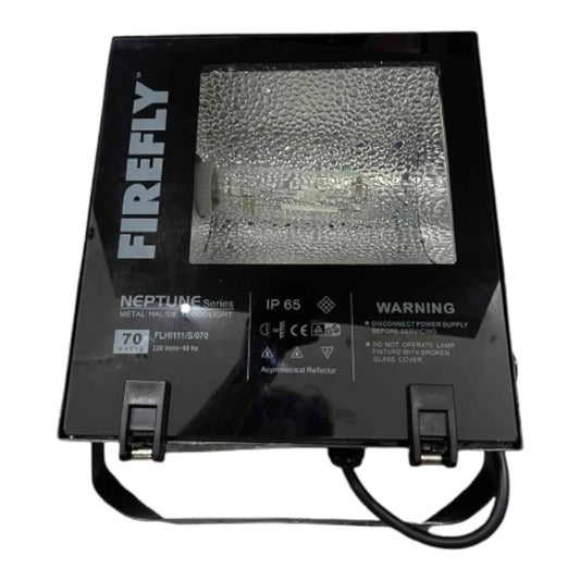Firefly 70W Metal Halide Flood Light 220V with Lamp FLHI111/S/070/FHIMH70DL/T