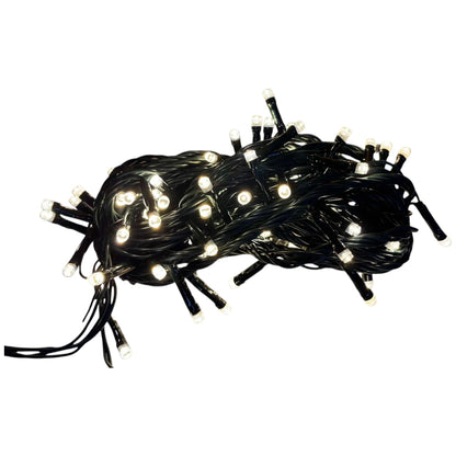 Firefly LED Christmas Light 100 LED Bulbs String Light Green Wire Steady Warm White 3000K 7 Meters 7W 220V Indoor Only  Firefly FXL1110020WW