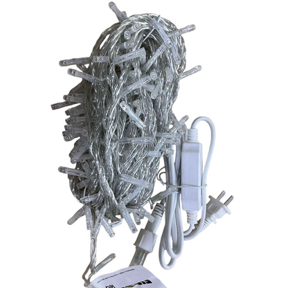 Firefly LED Christmas Light / String Light 150 LED Light Bulbs 10 Meters Steady only Warm White Transparent White Wire ( Indoor/ Outdoor use ) FXL1115044WW