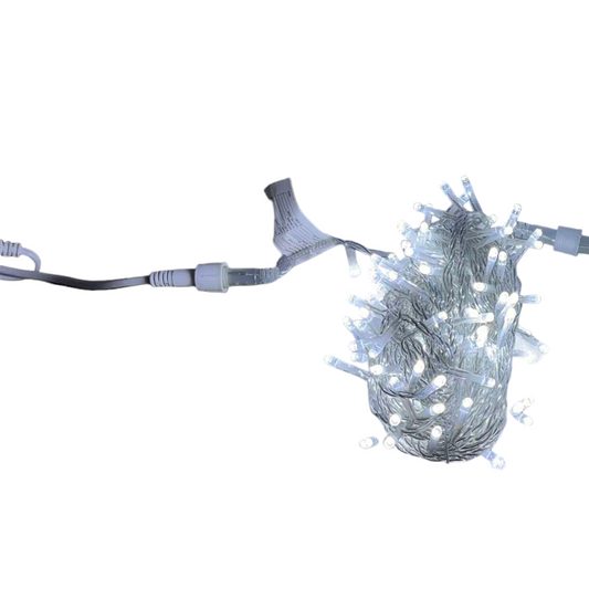 Firefly LED Christmas Light / String Light 150 LED Light Bulbs 10 Meters Steady only Warm White Transparent White Wire ( Indoor/ Outdoor use ) FXL1115044WW