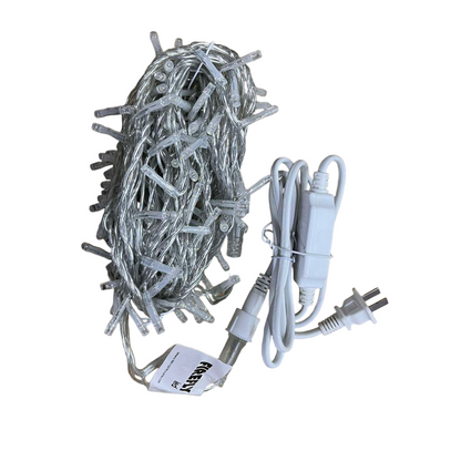 Firefly LED Christmas Light / String Light 150 LED Light Bulbs 10 Meters Steady only Warm White Transparent White Wire ( Indoor/ Outdoor use ) FXL1115044WW