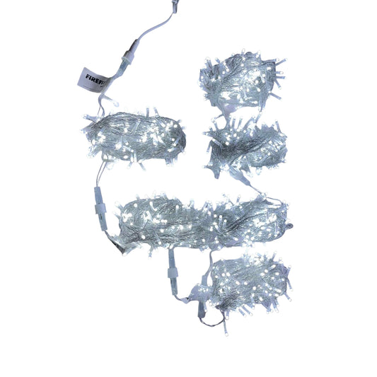 Firefly LED Christmas Lights 900 LED Lights String Lights 60 Meters 60W 220V Steady White Color Transparent Wire Indoor or Outdoor FXL1115044WHX6 Electx Electrical SUpply