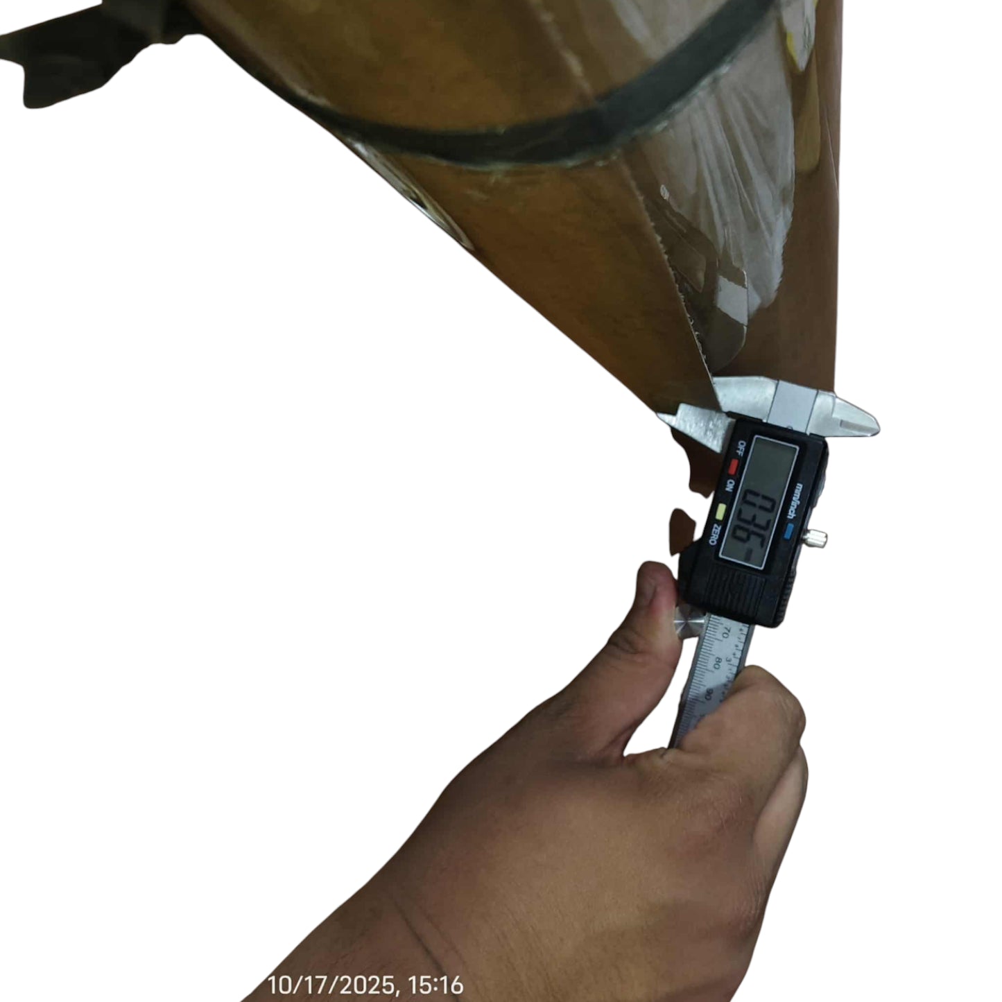 Fish Paper with Mylar Insulation 015, Insulating Paper Mylar with Fish Paper 015 0.36mm 1 Meter by 1 Meter