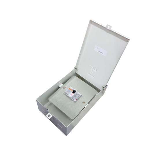 Fuji 100A 3Pole 100AF 25KAIC 220V Molded Case Circuit Breaker with Nema 3R Enclosure BW100EAG 100A 3P