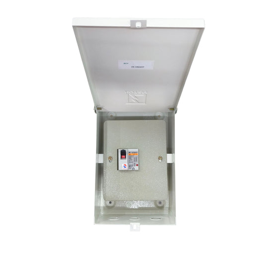 Fuji 15A 2Pole 5KAIC 220V BW50EAG with Nema 3r Enclosure