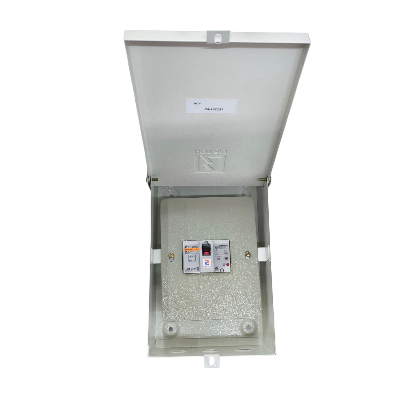 Fuji 20A 3Pole 50AF 5KAIC 220V Molded Case Circuit Breaker with Nema 3R Enclosure BW50EAG 20A 3P