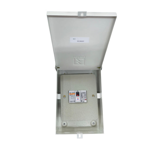 Fuji 50A 3Pole 50AF 5KAIC 220V Molded Case Circuit Breaker with Nema 3R Enclosure BW50EAG 50A 3P