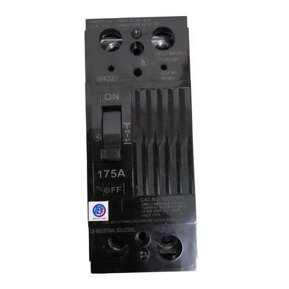 GE 175A Single Phase 2 Pole Circuit Breaker 240V MCCB, ECB, Circuit Breakers TQD22175