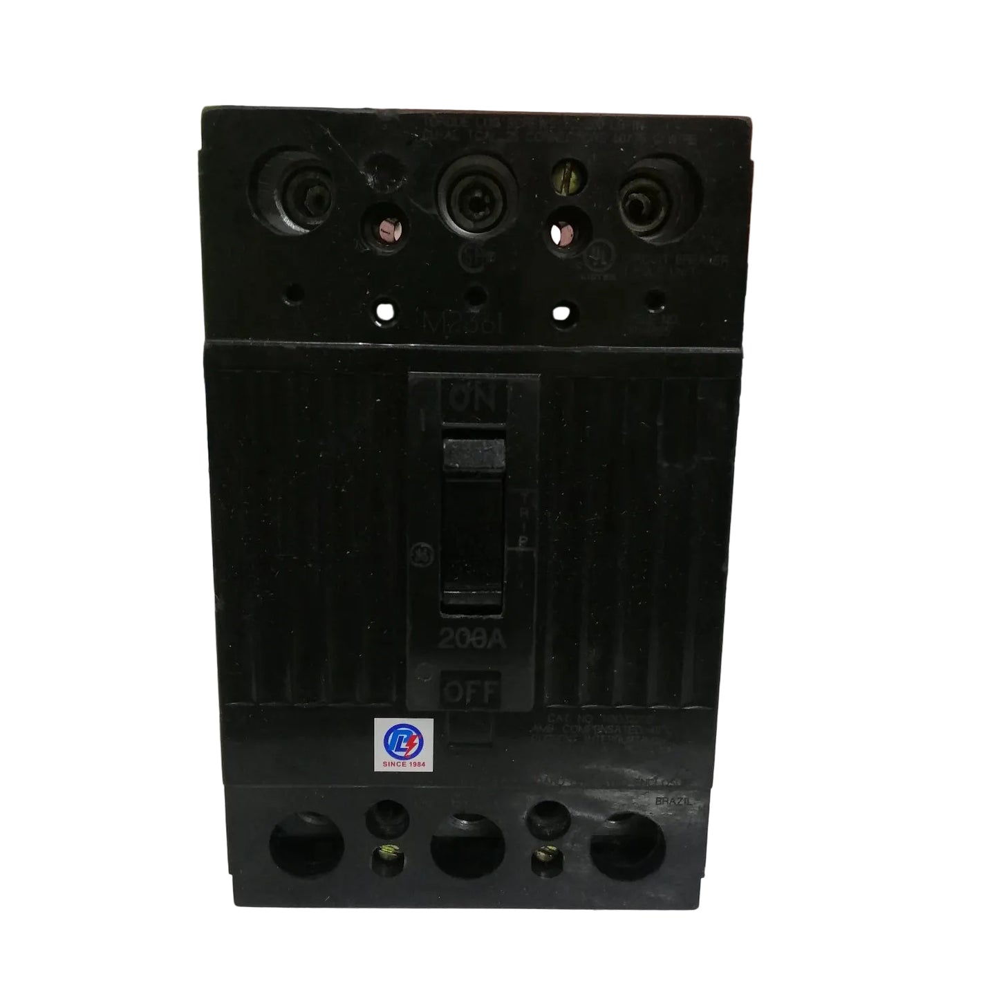GE 200A 3 Phase 3 Pole Circuit Breaker 240V MCCB, ECB, Circuit Breakers TQD32200