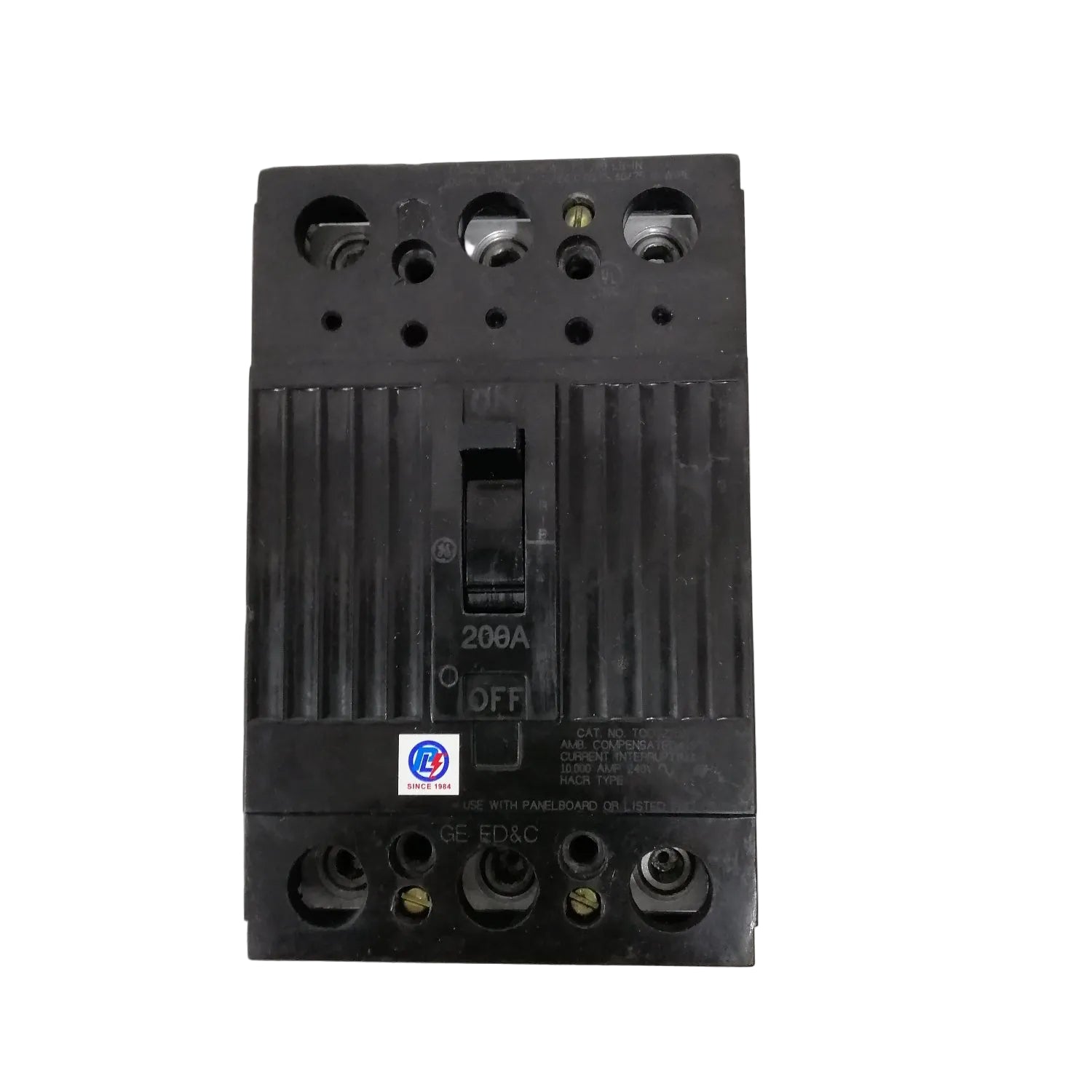 GE 200A 3 Phase 3 Pole Circuit Breaker 240V MCCB, ECB, Circuit Breakers TQD32200