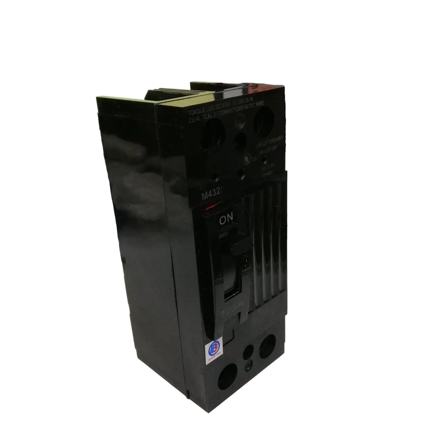 GE 225A Single Phase 2 Pole Circuit Breaker 240V MCCB, ECB, Circuit Breakers TQD22225