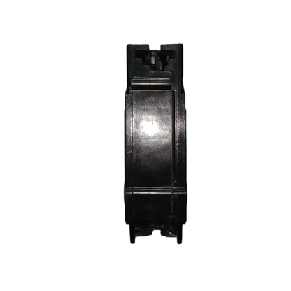Black metal component on a white background GE 40A 1 Pole 10KAIC 220V Circuit Breaker Plug In TQL1440B For Safety Overload Single Pole Electx Electrical SUpply
