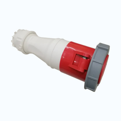 Grippes 63A 3P+N+E 250V-415V Industrial Outlet Connector Type , Industrial Coupler Female Connector IP67 Weatherproof