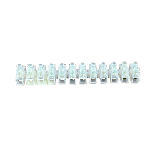 Grippes 10A 12 Pair PVC Terminal Block (4Pcs)