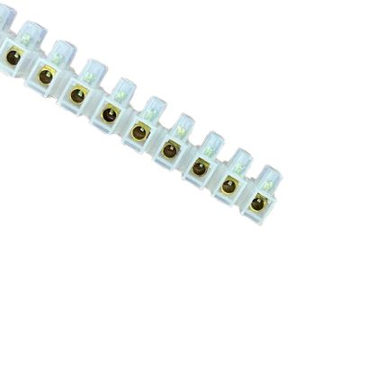 Grippes 10A 12 Pair PVC Terminal Block (4Pcs)