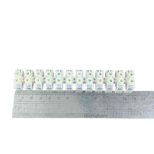 Grippes 10A 12 Pair PVC Terminal Block (4Pcs)